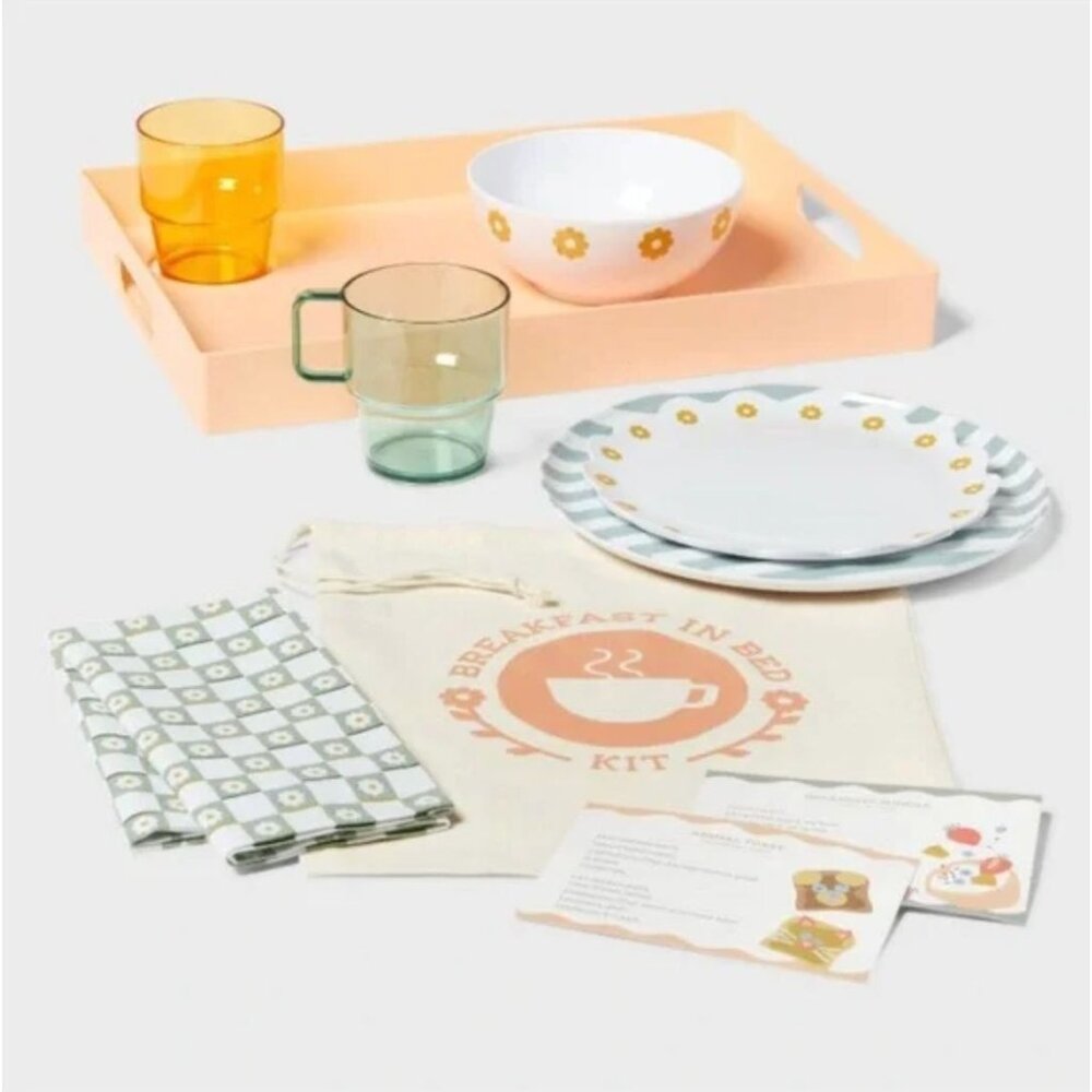 PILLOWFORT Learn to make breakfast in bed set